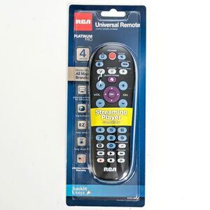 RCA RCR414BHE 4 Device Universal Remote Control Streaming Player Backlit *New*